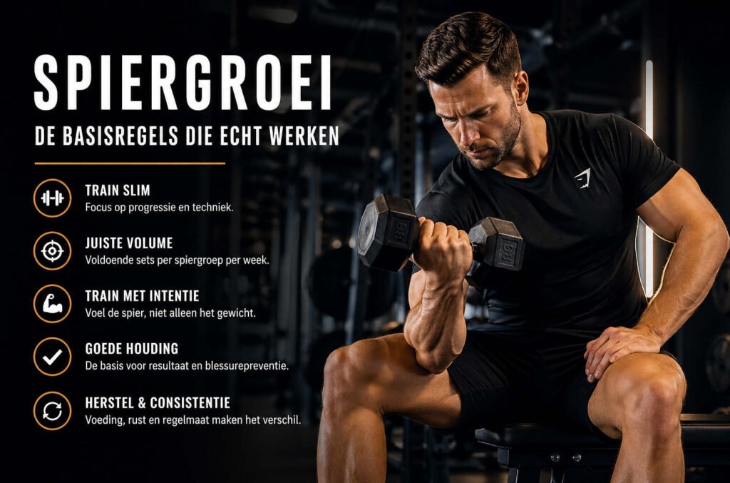 Spiergroei: de basisregels die echt werken