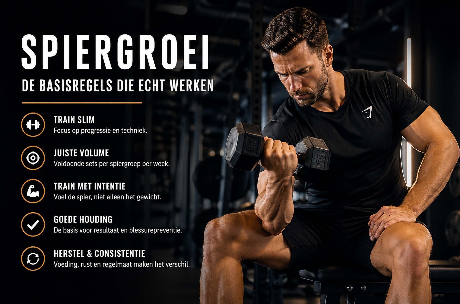 Spiergroei: de basisregels die echt werken