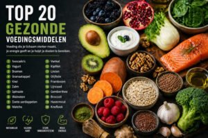 Top 20 gezonde voedingsmiddelen - Robin Fokke - Personal Trainer